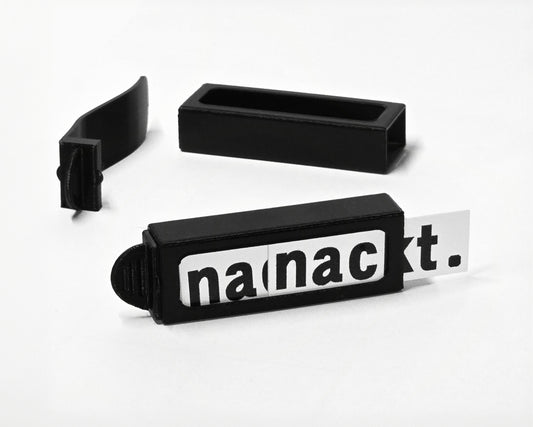 nacktsticker dispenser (nachfüllbar)